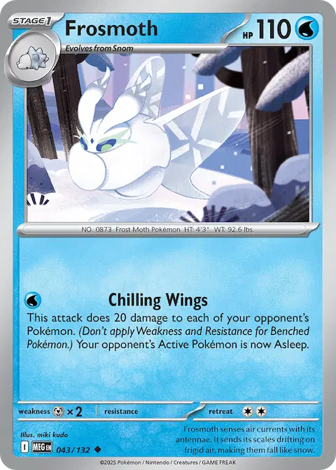 Frosmoth, Mega Evolution 043/132