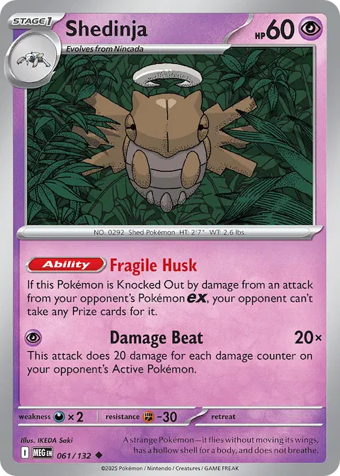 Shedinja, Mega Evolution 061/132
