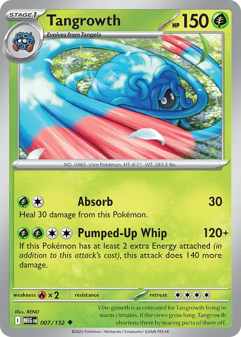 Tangrowth, Mega Evolution 007/132