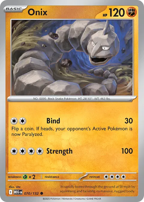 Onix, Mega Evolution 070/132