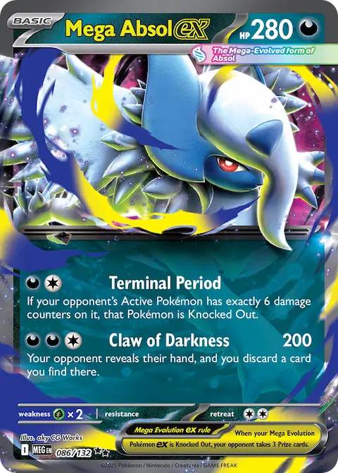Mega Absol ex, Mega Evolution 086/132