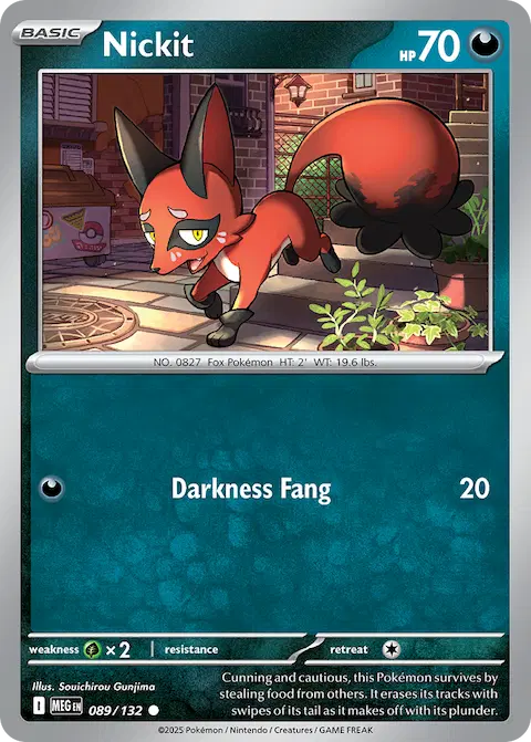 Nickit, Mega Evolution 089/132