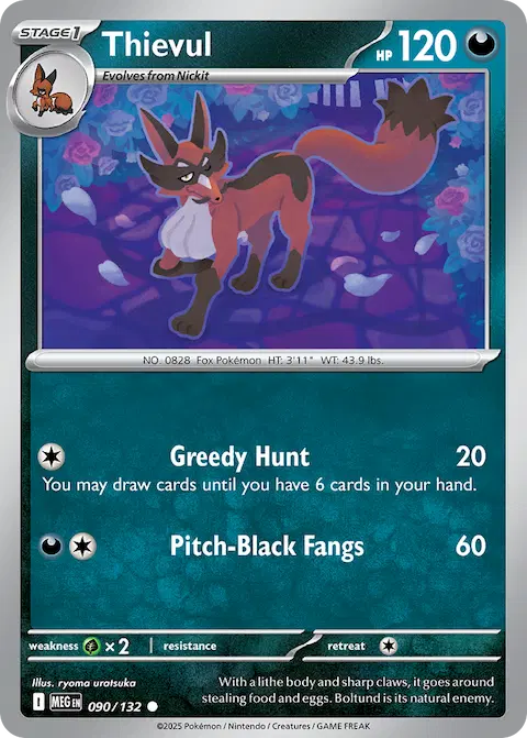 Thievul, Mega Evolution 090/132