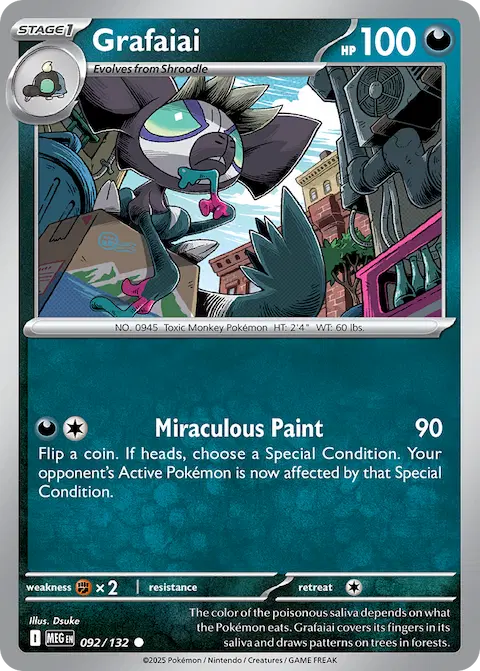 Grafaiai, Mega Evolution 092/132