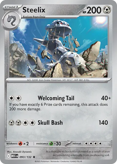 Steelix, Mega Evolution 093/132