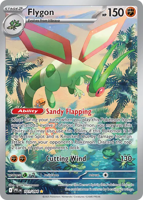 Flygon, Phantasmal Flames 101/094