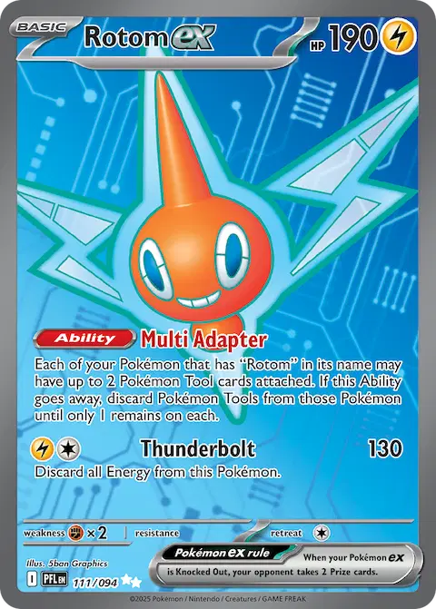 Rotom ex, Phantasmal Flames 111/094