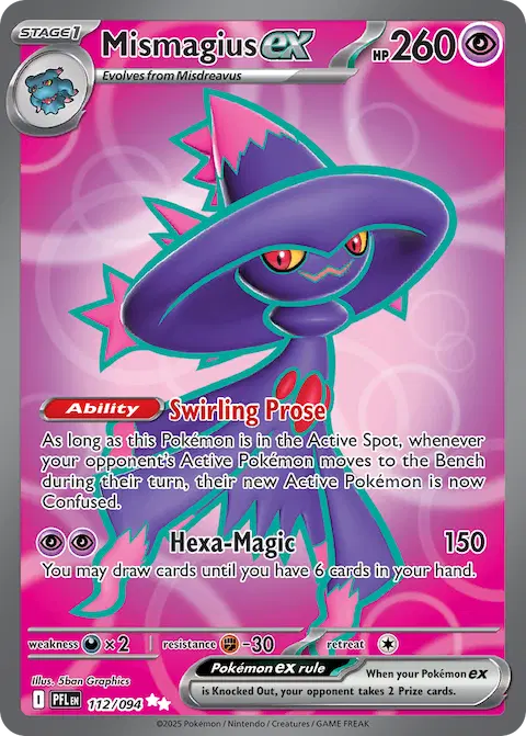 Mismagius ex, Phantasmal Flames 112/094