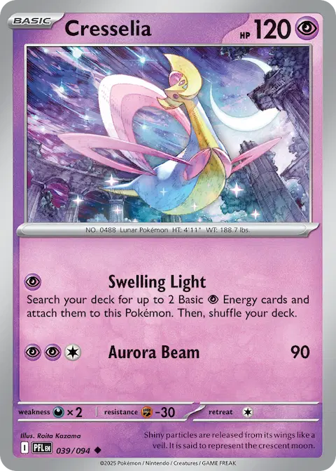 Cresselia, Phantasmal Flames 039/094