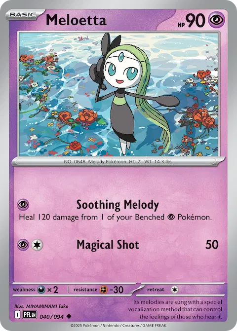 Meloetta, Phantasmal Flames 040/094