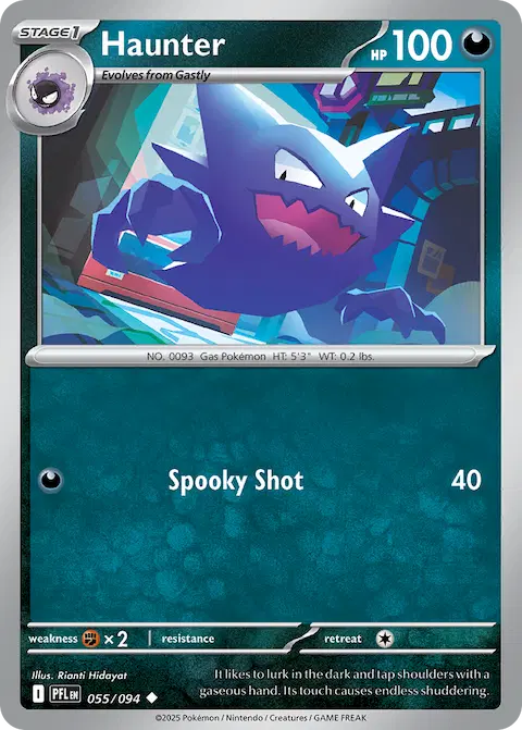Haunter, Phantasmal Flames 055/094