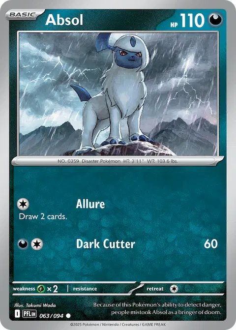 Absol, Phantasmal Flames 063/094