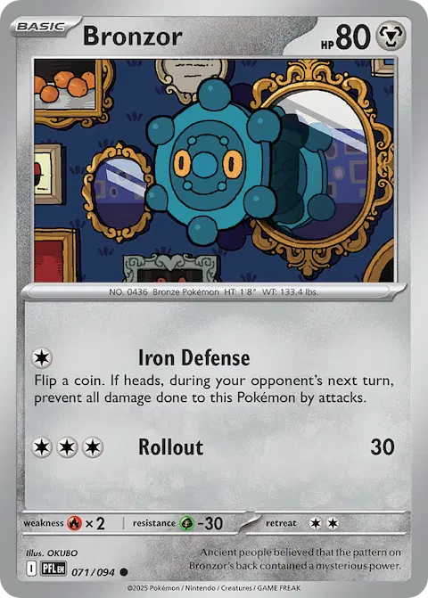 Bronzor, Phantasmal Flames 071/094