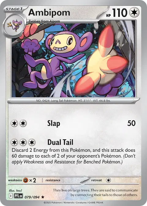 Ambipom, Phantasmal Flames 079/094