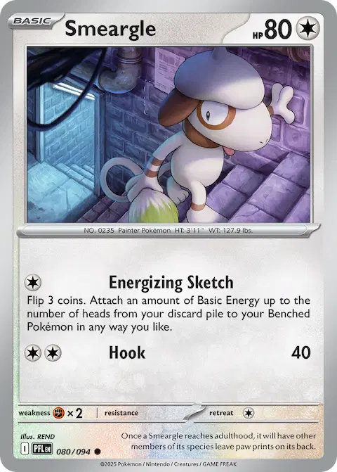 Smeargle, Phantasmal Flames 080/094