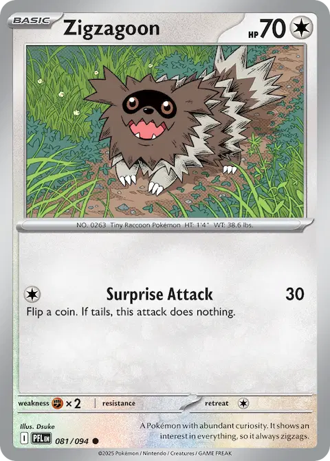 Zigzagoon, Phantasmal Flames 081/094