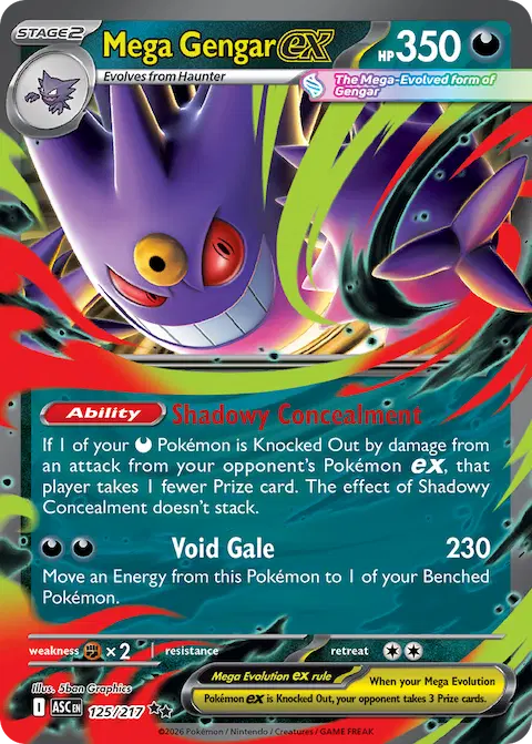 Mega Gengar ex, Ascended Heroes 125/217