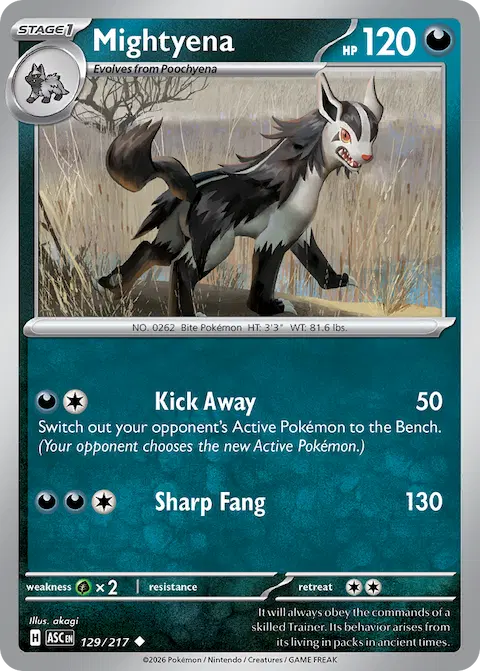 Mightyena, Ascended Heroes 129/217