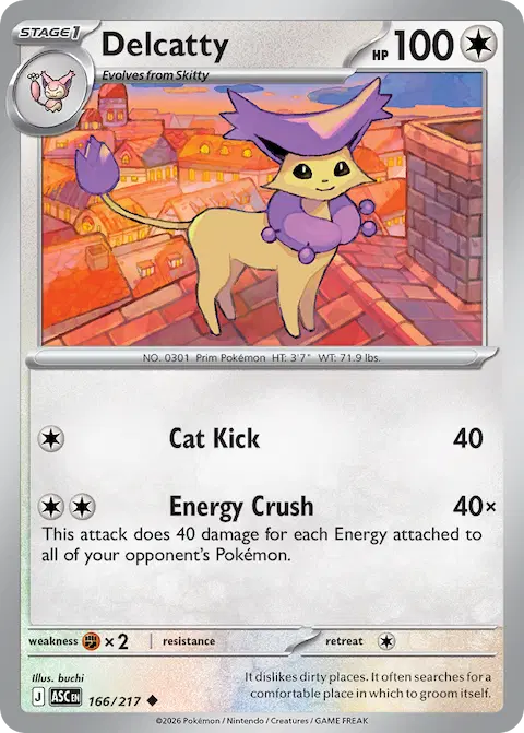 Delcatty, Ascended Heroes 166/217