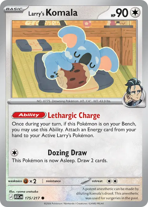 Larry's Komala, Ascended Heroes 175/217