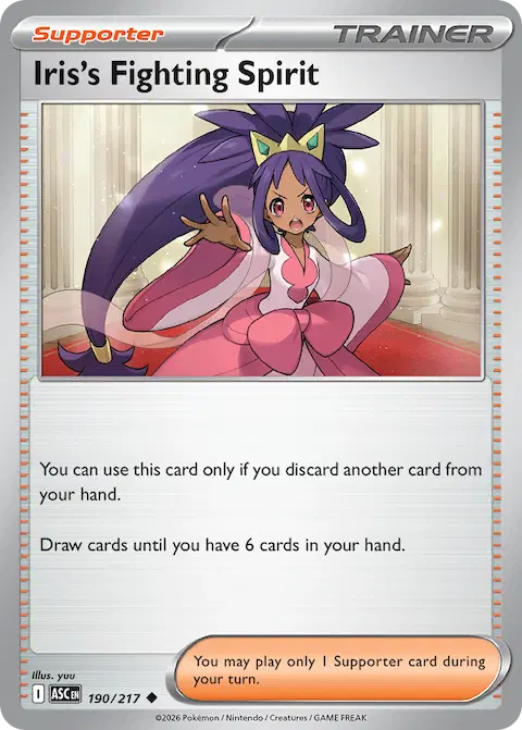 Iris's Fighting Spirit, Ascended Heroes 190/217