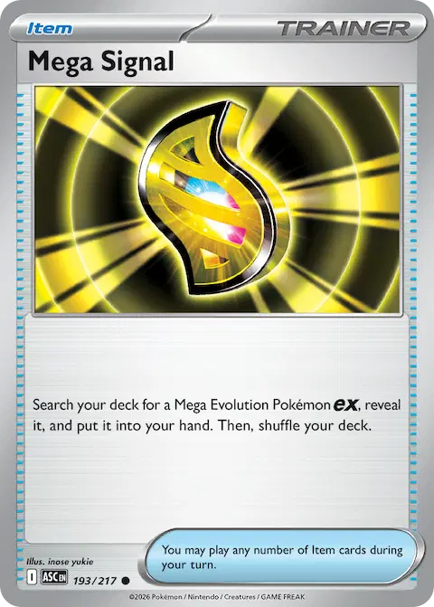 Mega Signal, Ascended Heroes 193/217