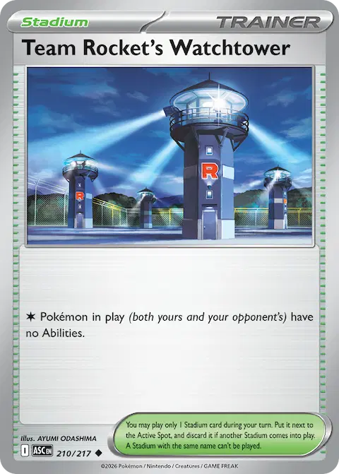 Team Rocket's Watchtower, Ascended Heroes 210/217