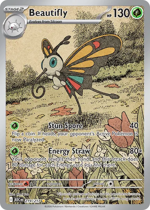 Beautifly, Ascended Heroes 219/217