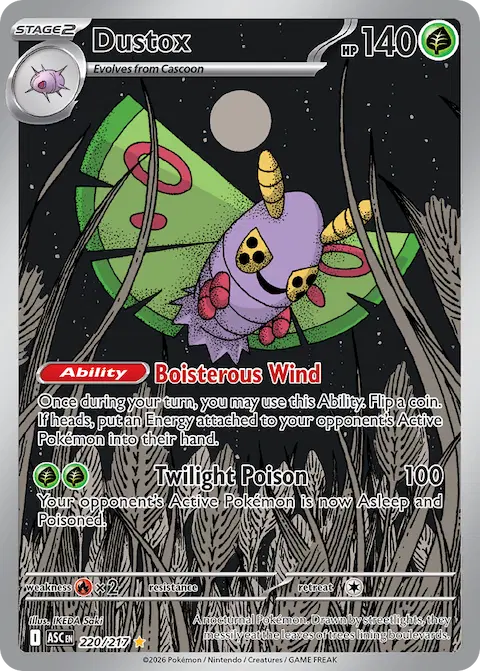 Dustox, Ascended Heroes 220/217