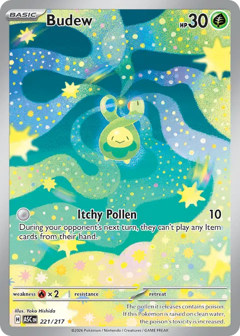 Budew, Ascended Heroes 221/217