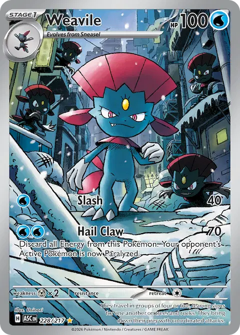 Weavile, Ascended Heroes 228/217