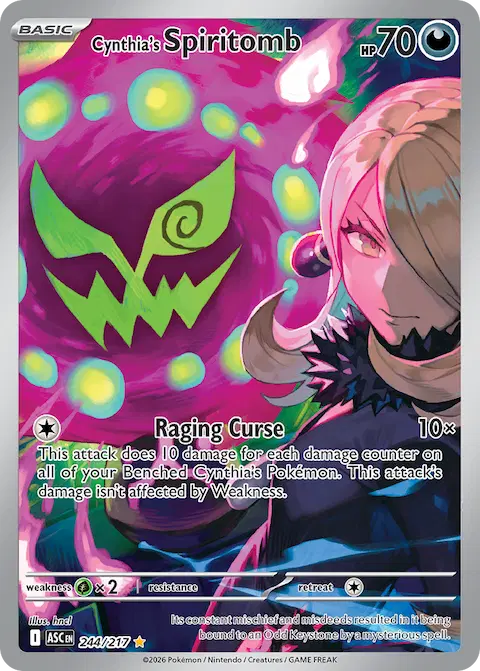 Cynthia's Spiritomb, Ascended Heroes 244/217