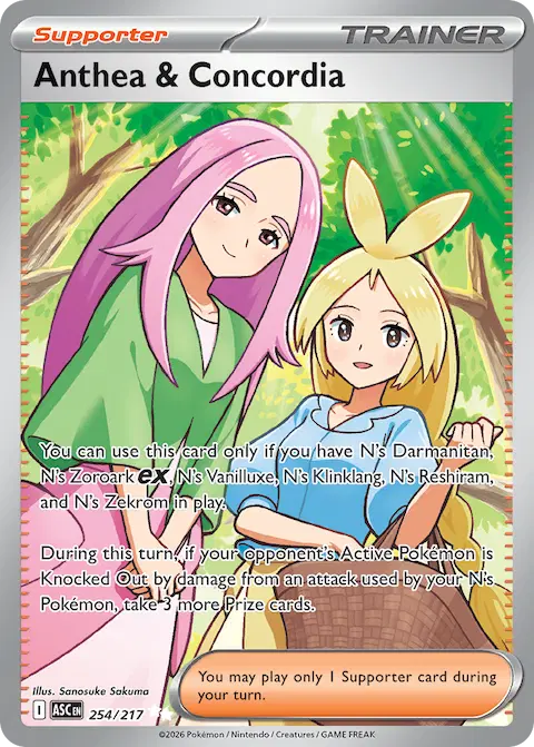 Anthea & Concordia, Ascended Heroes 254/217