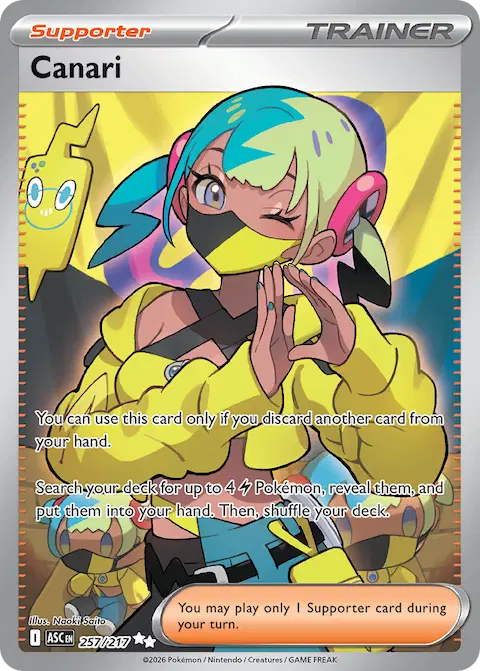 Canari, Ascended Heroes 257/217