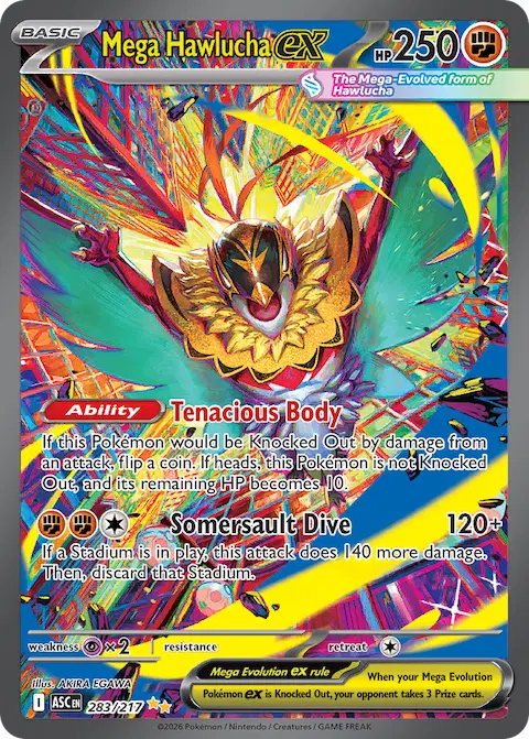 Mega Hawlucha ex, Ascended Heroes 283/217