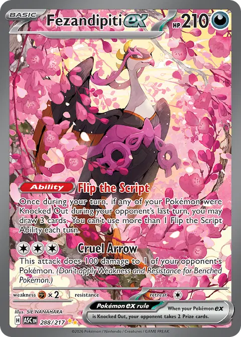 Fezandipiti ex, Ascended Heroes 288/217