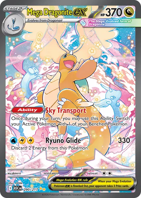 Mega Dragonite ex, Ascended Heroes 290/217