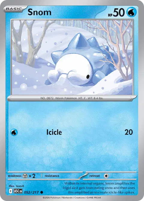 Snom, Ascended Heroes 052/217