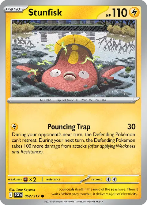 Stunfisk, Ascended Heroes 062/217