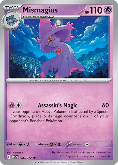 Mismagius, Ascended Heroes 086/217