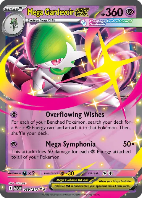 Mega Gardevoir ex, Ascended Heroes 089/217