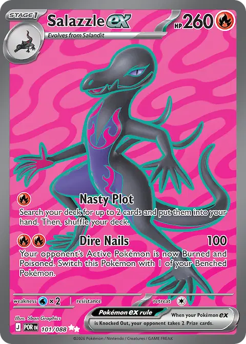 Salazzle ex, Perfect Order 101/088