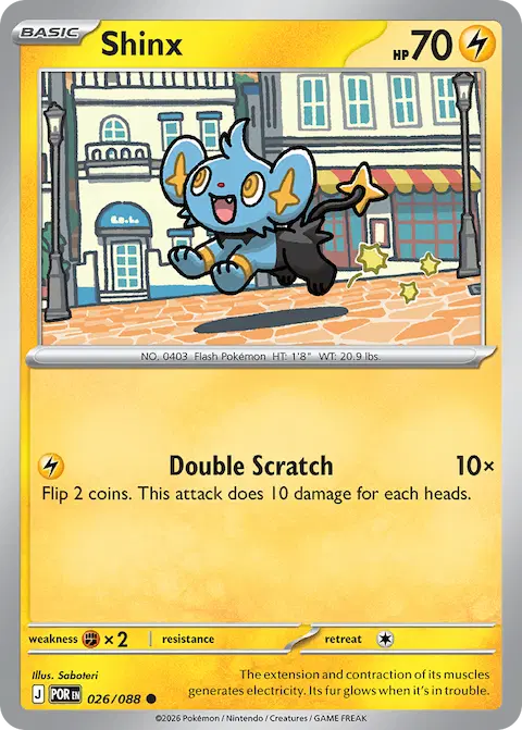 Shinx, Perfect Order 026/088