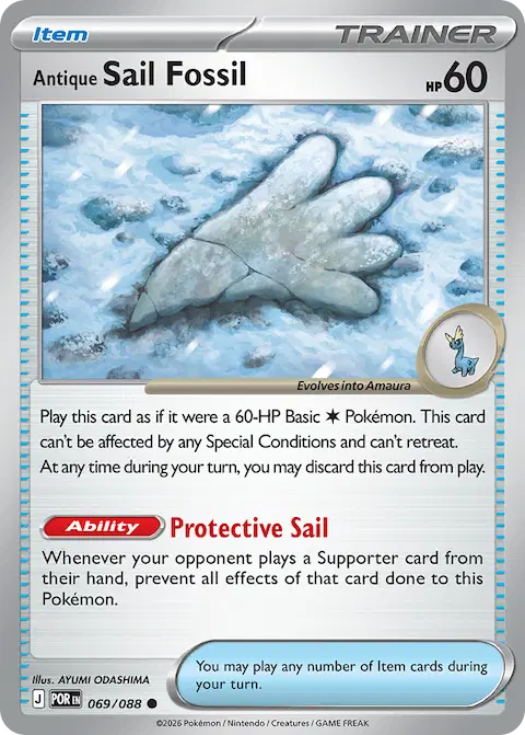 Antique Sail Fossil, Perfect Order 069/088