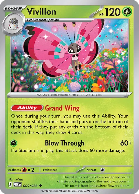 Vivillon, Perfect Order 009/088