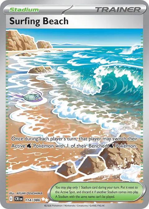 Surfing Beach, Chaos Rising 114/086