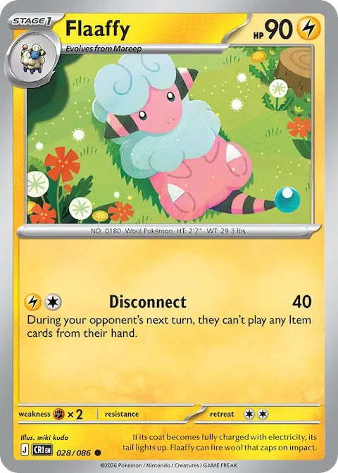 Flaaffy, Chaos Rising 028/086