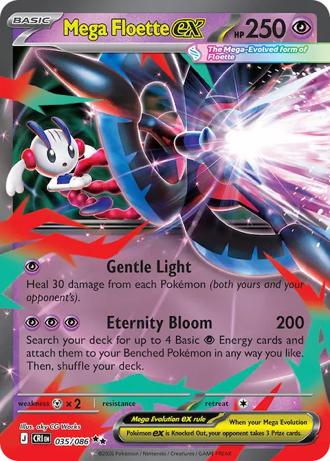 Mega Floette ex, Chaos Rising 035/086