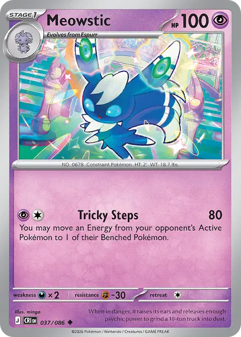 Meowstic, Chaos Rising 037/086