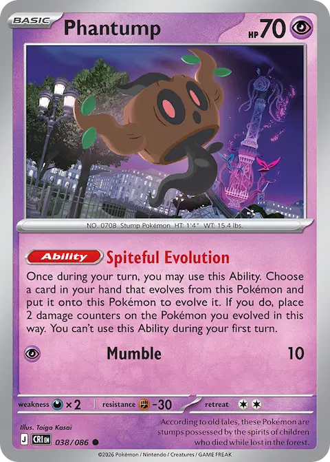 Phantump, Chaos Rising 038/086